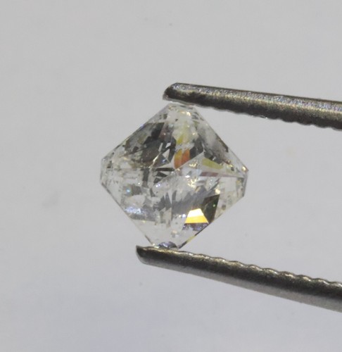 GIA certified loose .52ct I2 G square radiant princess cut diamond Natural - Picture 6 of 8