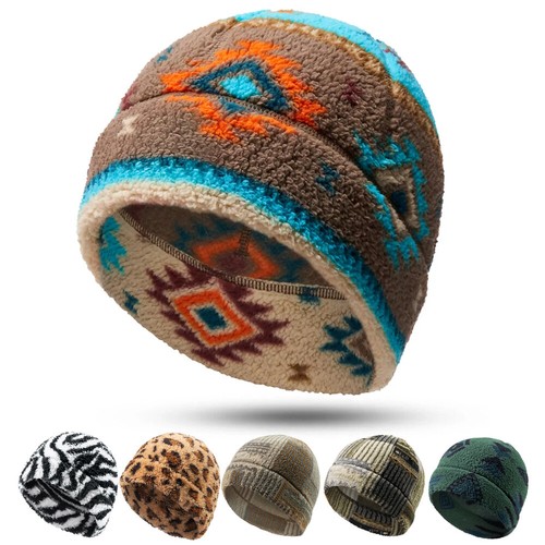 Cappello berretto invernale caldo pile berretto teschio antivento outdoor sci uomo donna - Foto 3 di 42