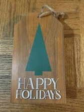 Happy Holidays Heavy Christmas Wall Decor