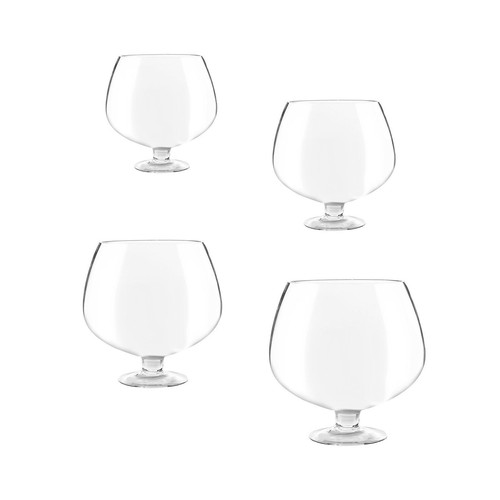 Jumbo Glas durchsichtiger Rand Weinglaswaren für Jubiläum Valentinstag Partys - Bild 2 von 14