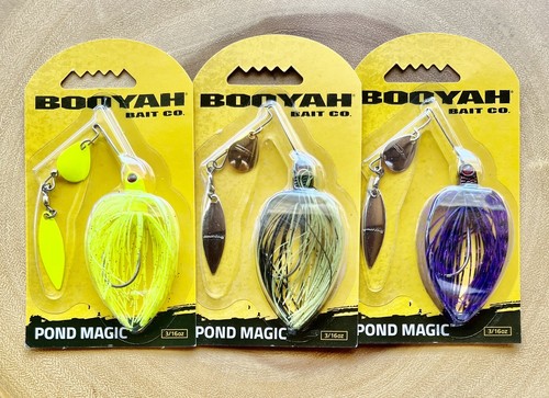 Booyah Pond Magic (Lot Of 3) Spinnerbait, Bass, Brand New! Free Shipping! NWT! - Picture 10 of 12