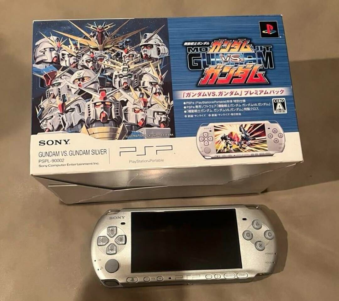 Sony PSP-3000 Gundam Limited Edition Complete Body Set Sony PSP-3000 Gundam Limited Edition Complete Body Set
