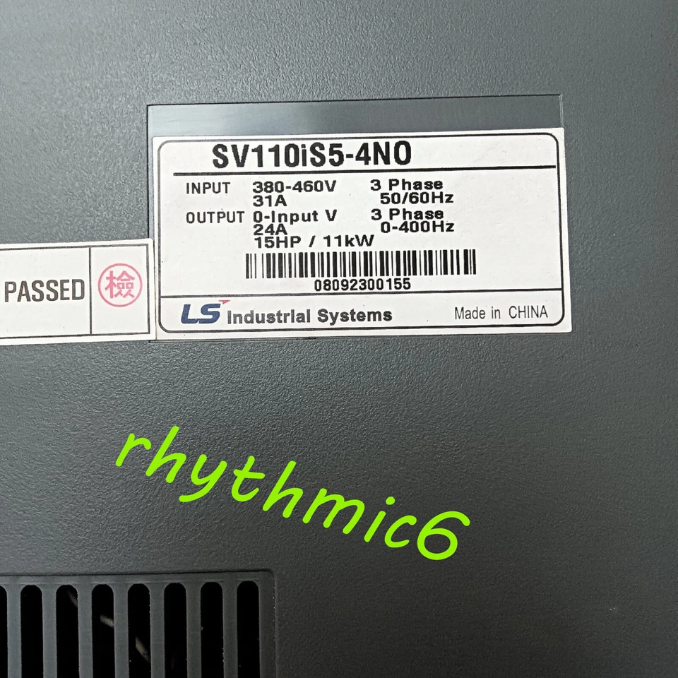 二手 LG/LS SV110iS5-4N0 变频器 380V 11KW 状况良好 快速联邦快递或 DHL- - Image 2 of 2
