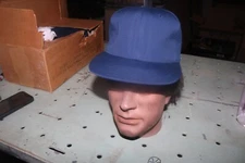 NOS Unissued US Navy blue utility ball cap 70s 80s sz 7