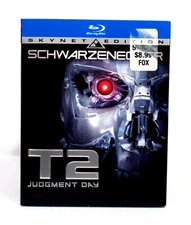 T2 Terminator 2 Judgment Day Blu-ray 2009 Skynet Edition with Slipcover