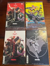 DC Comics Batman/Fortnite: Zero Point Issue #1 + Variant B,C,D SEALED w/Code