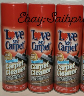 #ad 3 Pk Love My. Carpet Cleaner Foam 12 Oz Fights Odor Spray amp; Vacuum $19.99