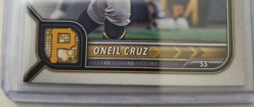 Tarjeta de novato Oneil Cruz RC 2022 Bowman Pittsburgh Pirates #51  - Imagen 7 de 7
