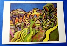 Postcard Joan Miro "Ciurana the Path" Taschen Art Card 4.25"x6.25"