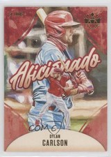 2021 Panini Diamond Kings Aficionado Dylan Carlson #A-12 15fy