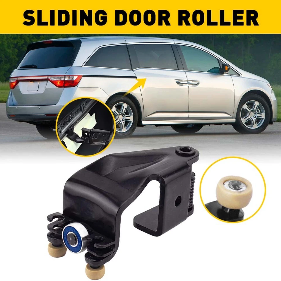 1/2 juego de rodillos centrales eléctricos correderos para puerta derecha US 72521-SHJ-A21 para Honda Odyssey Foto 2 de 4