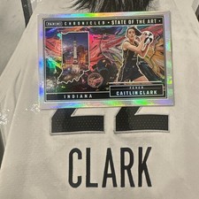 2025 Panini Chronicled Caitlin Clark Holo Foil State Of The Art Indiana