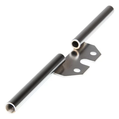 Blinkerhalter Blinkerträger Strebe chrom 12mm hinten M10 Gewinde für Simson - Bild 1 von 4