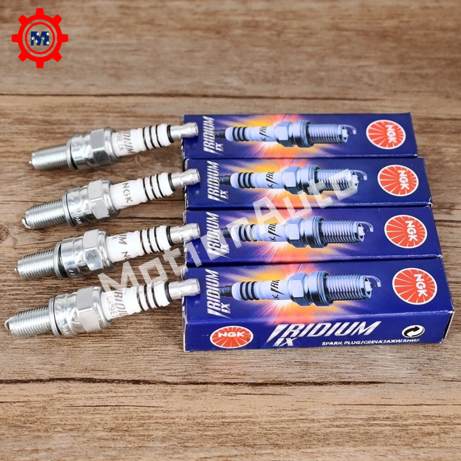 OEM 4x NGK Iridium IX Spark Plug For SUZUKI GSXR Motorcycle Tune Up Kit CR9EIX
