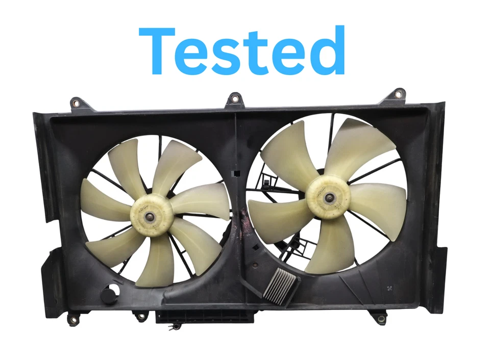 01-06 Ventilador de refrigeración del radiador del motor del motor Lexus LS430 con cubierta 8925730040 OEM Foto 3 de 4