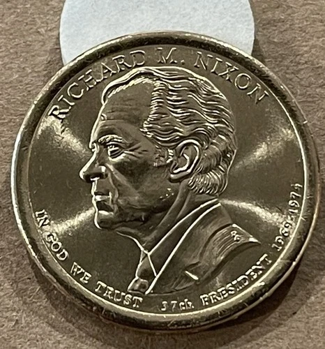 2016-D Presidential Dollar Richard Nixon — photo from the most recent tracked eBay sale