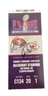 Rashee Rice Signed Kansas City Cheifs Autographed Commemorative SB Ticket PIA