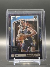 2024-25 Panini Donruss Optic - Antonio Reeves Purple Shock Rated Rookie Pelicans