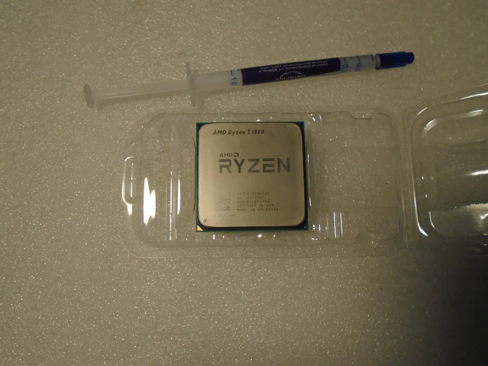 AMD RYZEN 5 1600 (AF) 3.2 - 3.6 GHz YD1600BBM6IAF AM4 CPU Processor - Image 4 of 4