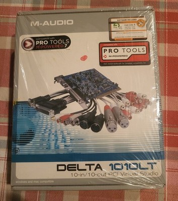M-Audio DELTA 1010LT PCI Audio Interface . Sealed In Plastic