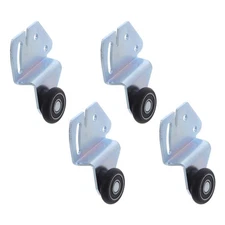  Wardrobe Sliding Door Wheel Cabinet Pulley Set Furniture Nylon Roller