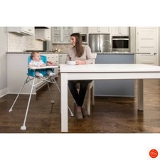 Regalo My Portable High Chair with Tray - Aqua