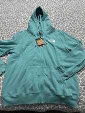 THE NORTH FACE Half Dome Full Zip Hoodie Unisex Lagoon Extra Large NEW with Tags