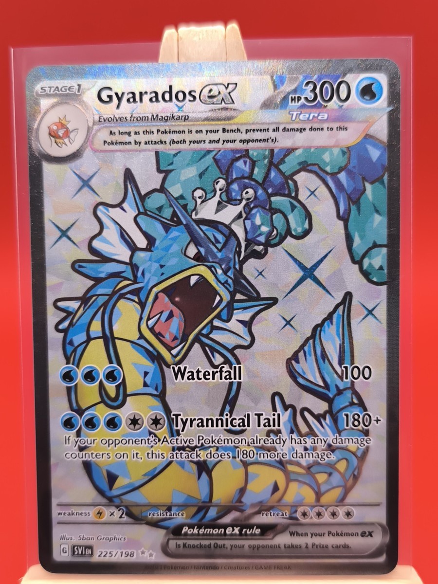 Gyarados ex 225/198 Scarlet & Violet Terra Full Art Ultra