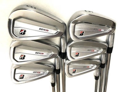 Bridgestone Golf 221 CB 221CB Iron Set 5-PW (Set of 6) Modus 105 S Stiff RH USED