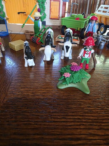 Playmobil 3072 set fienile/fattoria vintage 1997 con 7 set a tema fattoria oltre 100 pezzi - Foto 10 di 15