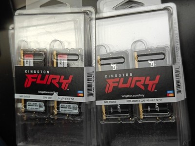 Kingston FURY Impact 64GB (2x32GB) 5600MT/s DDR5 CL40 Laptop 64gb, Black 