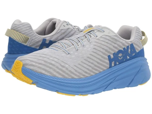 New Men's Hoka One One Rincon Running Shoes Size 10 Gray/Blue 1102874