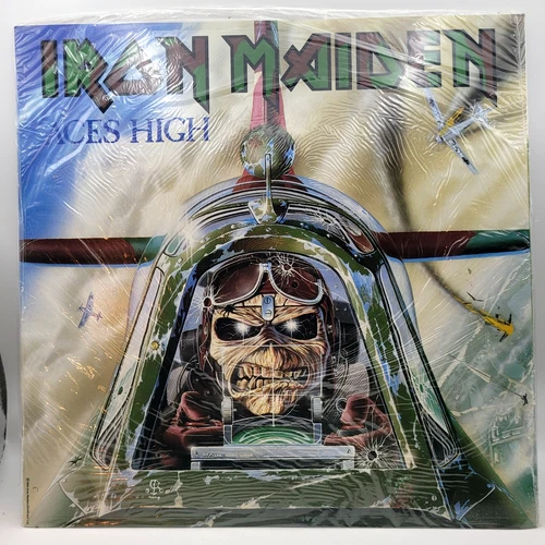 Iron Maiden Aces High 12" Maxi Vinyl Single 1984 - 12 EMI 5502 - Factory Sealed