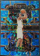 Emoni Bates 2023–24 Panini Select #67 Disco Blue Prizm, /99