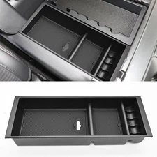 Car Center Console Storage Box Armrest Tray For Ford F-150 2021-2025 Accessories