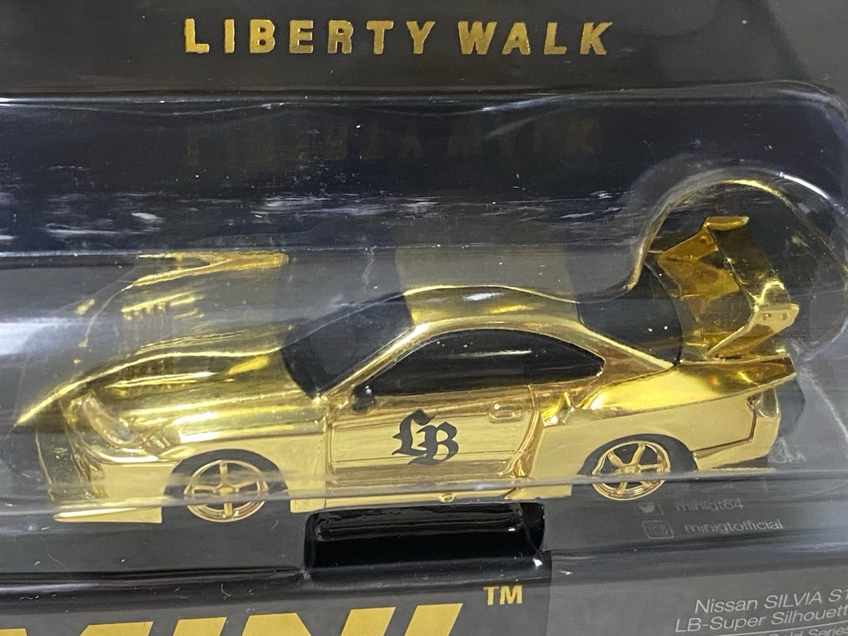 MiniGT LBWK Nissan S15 Silvia Gold Series Tokyo 2nd Anniv No