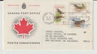 CANADA, 1969 birds  FDC / 2380