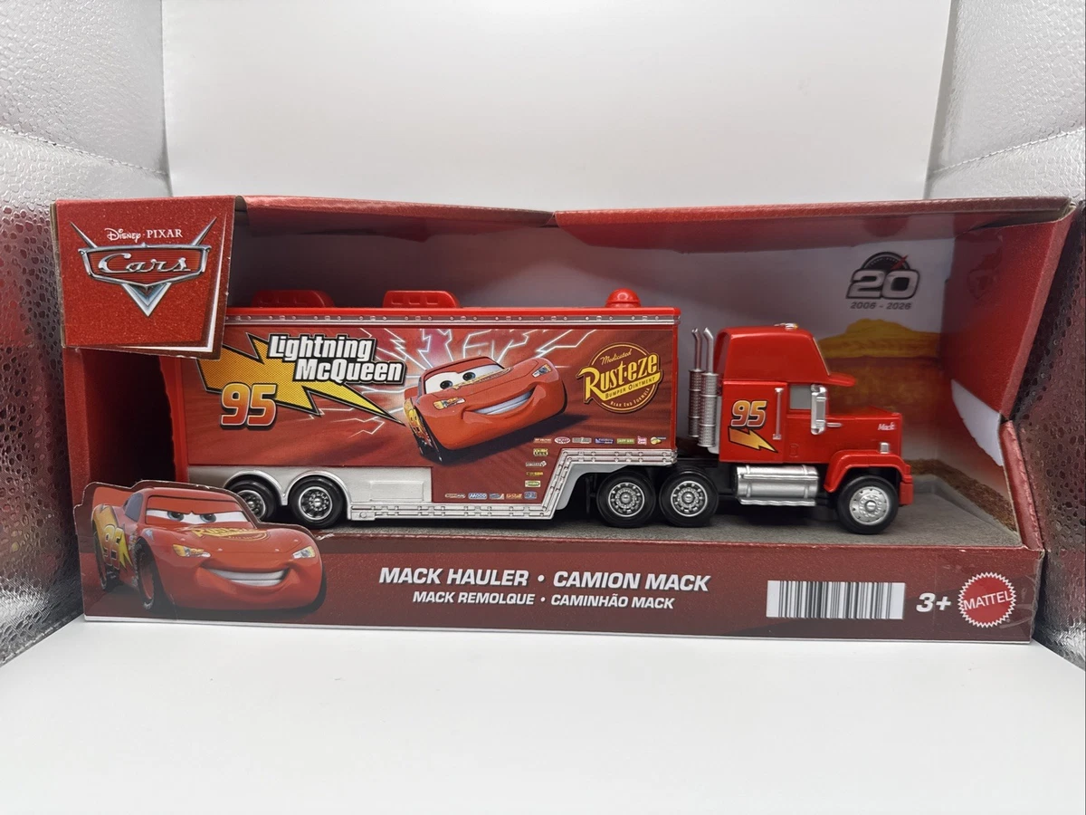 JOCKO FLOCKO MACK HAULER 　マック　カーズ ミニカー Disney Cars 3 Jocko Flocko Mack Hauler Caminhão Mcqueen 23cm