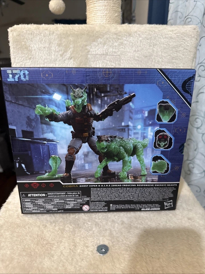New in hand walmart GI Joe Classified Cobra Ghost Viper DIRE Beasts - USA seller - Image 2 of 2