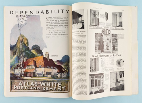 Vintage HOUSE BEAUTIFUL Magazine November 1922 Cover Artist Maurice Day - Picture 18 of 22