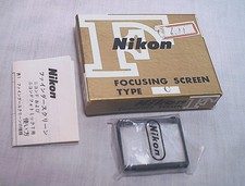 NIKON F FOCUSING SCREEN C - CLEAN IN ORIGINAL BOX