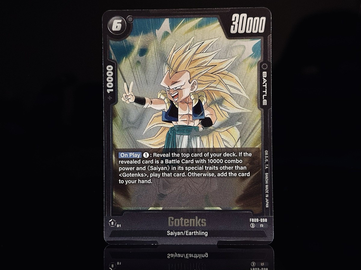 Gotenks FB09-098 R - Dragon Ball Super Fusion World Dual Evolution