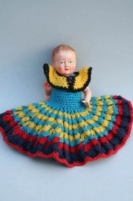 Kleine Zelluloidpuppe, Frankreich, 1950er Jahre - Bild 1 von 4