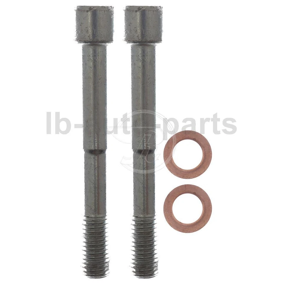 Pinza de freno delantera con mangueras lado conductor pasajero compatible con GMC K3500 1991 Foto 2 de 4