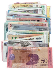 lot de 100 billets neufs du monde