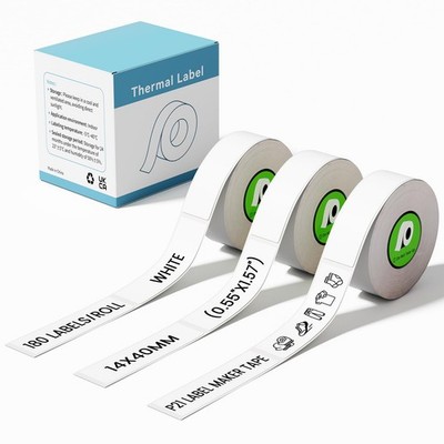 3 Rolls Compatible with Nelko P21,ORGSTA S001,NADAIIN N12, ORGBRO X1, POLONO ...