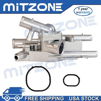 Mitzone Thermostat Housing for Hyundai 11-14 Sonata 13-15 Santa Fe Sport Kia 2.4