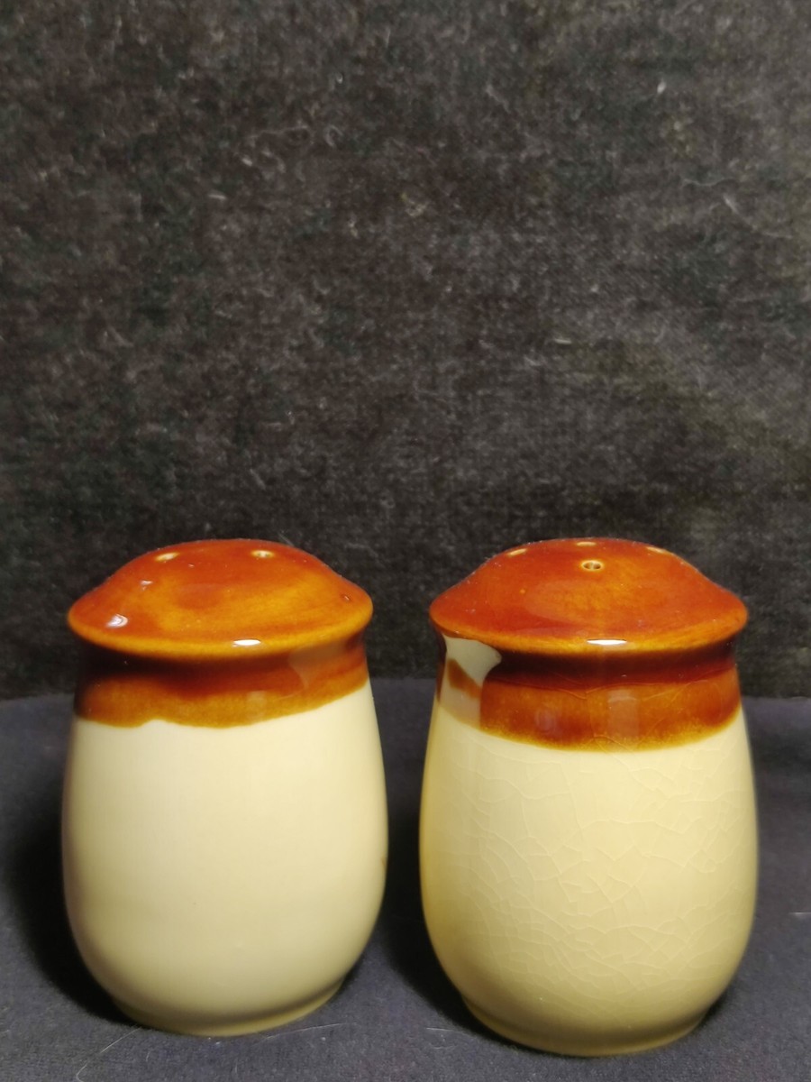 Vintage Salt/ Pepper Stoneware Set/ Made In Japan/ | eBay