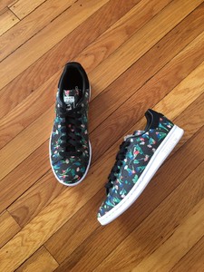 Adidas Original 48 Floral Stan Smith Sneakers Black Size 7.5 Women EE4893 NWOB | eBay