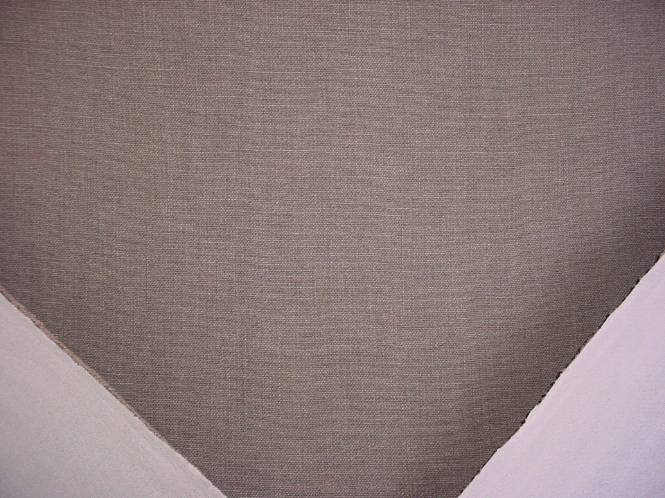 4Y Kravet Couture 34840 Ground Plain Plum Linen Weave Drapery Upholstery Fabric - Image 3 of 4